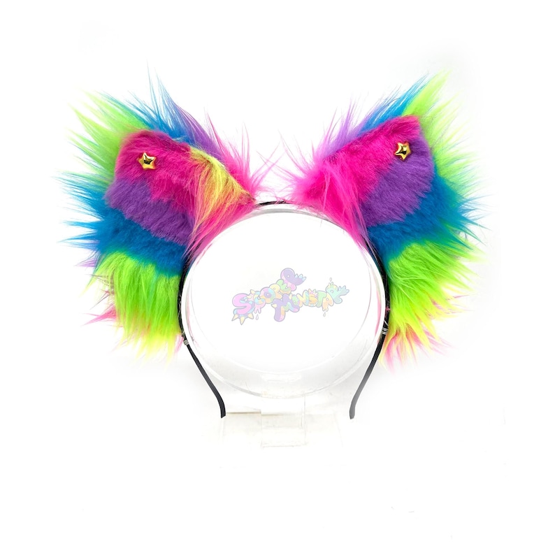 Neon Raver Rainbow Animal Set - Halloween Outfit - Cosplay - Etsy