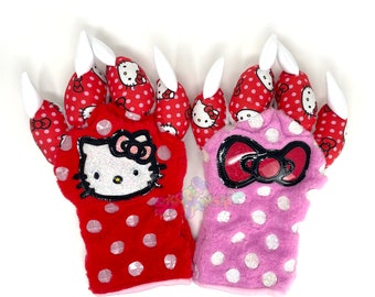 Hello Kitty Inspired Paws - Fursuit - Sanrio