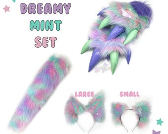 Dreamy Mint Animal Set - Halloween Outfit - Cosplay