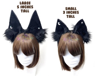 Large Black Ears - Cosplay - Furries