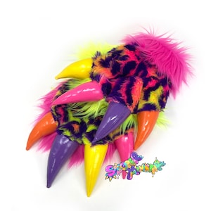 Lisa Frank Inspired Paws - Cosplay - Furry Paws