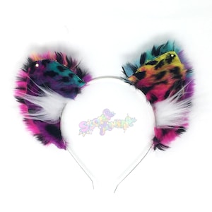 Lisa Frank Inspired Cosplay Kitty Ears