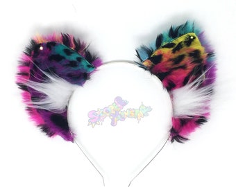 Lisa Frank Inspired Cosplay Kitty Ears