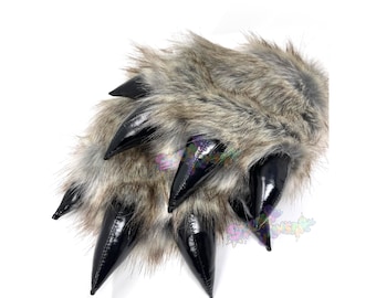 Forest Wolf Paws - therian gear - Wolf Cosplay