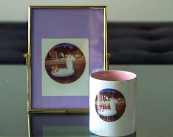 Taza de cerámica de unicornio mágico