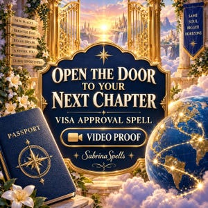 Visa Approval SPELLs | Immigration Success & Good Luck Ritual | Powerful Personalized Candle Work for Your Application