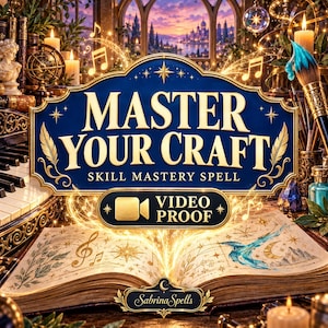 Skill Mastery SPELLs | Learning Confidence & Talent Development | Powerful Personalized Ritual to Master Your Craft
