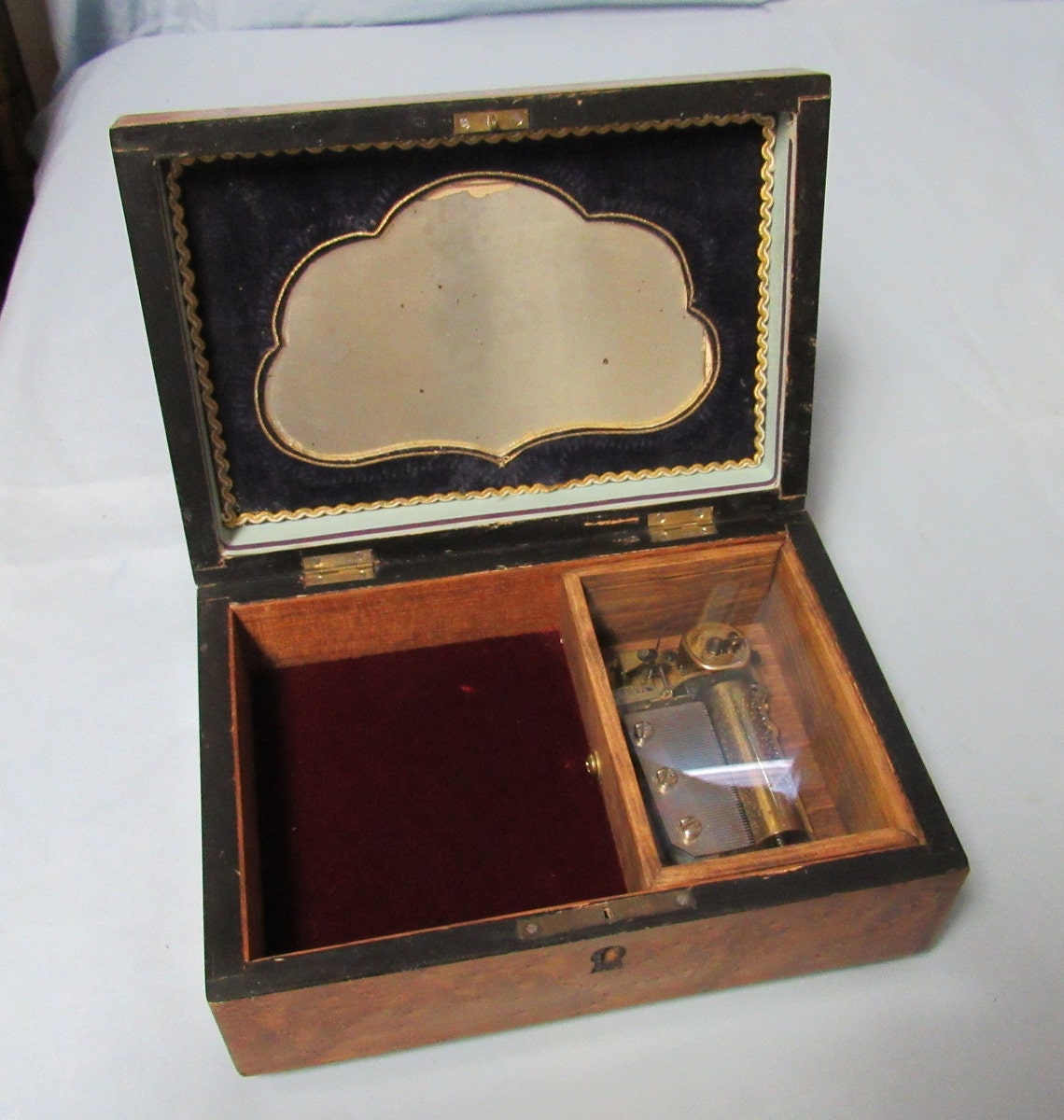 Music Box Maker Vintage Custom Restored Antique Box with Etsy