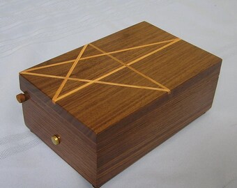 Music Box Maker Original #117 hear the  Reuge 36 note 2 song movement play Aquairius and Good Morning Starshine from the 60s musical HAIR