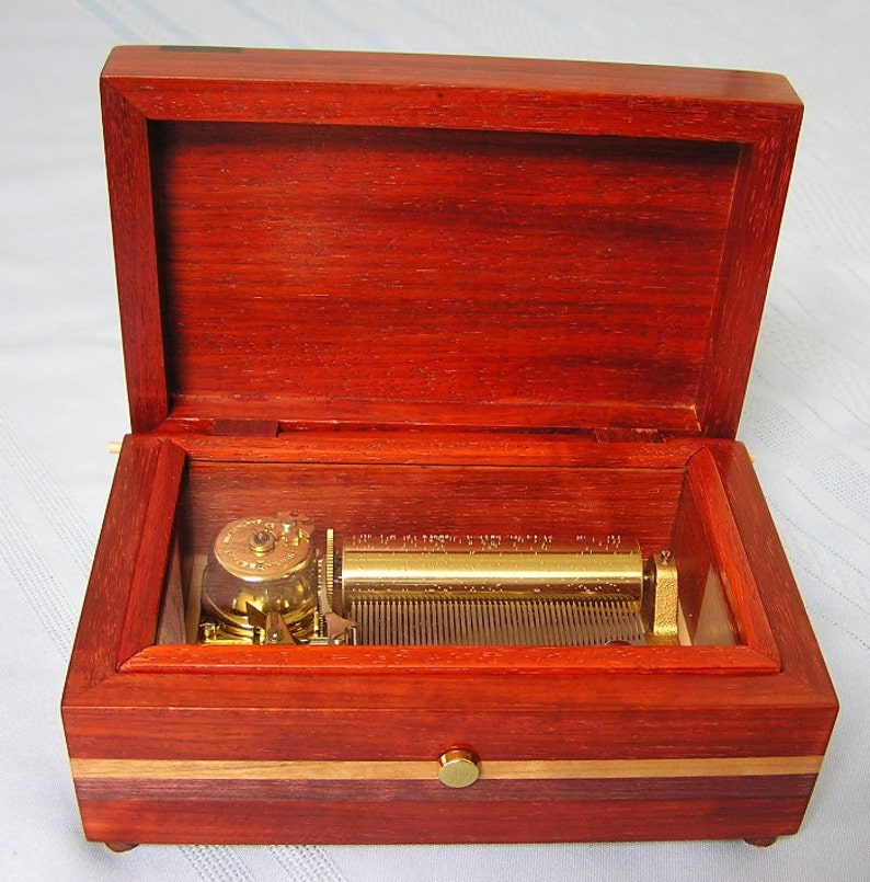 Music Box Maker Handmade Original with Reuge 3 song 50 note Etsy