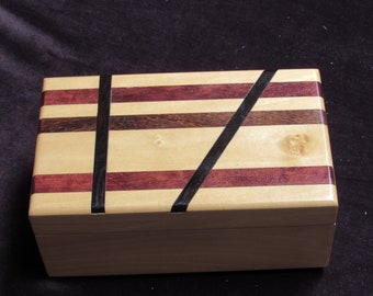 Music Box Maker Original titled "The Missing Slat"  which plays "Somewhere Out There" Reuge 36 notes