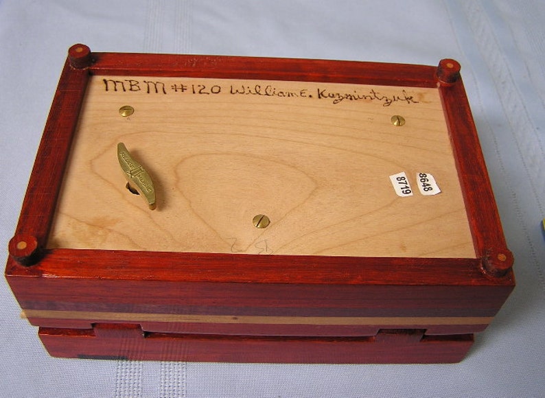 Music Box Maker Handmade Original with Reuge 3 song 50 note Etsy