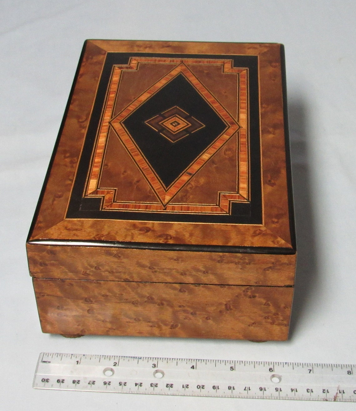 Music Box Maker Vintage Custom Restored Antique Box with Etsy