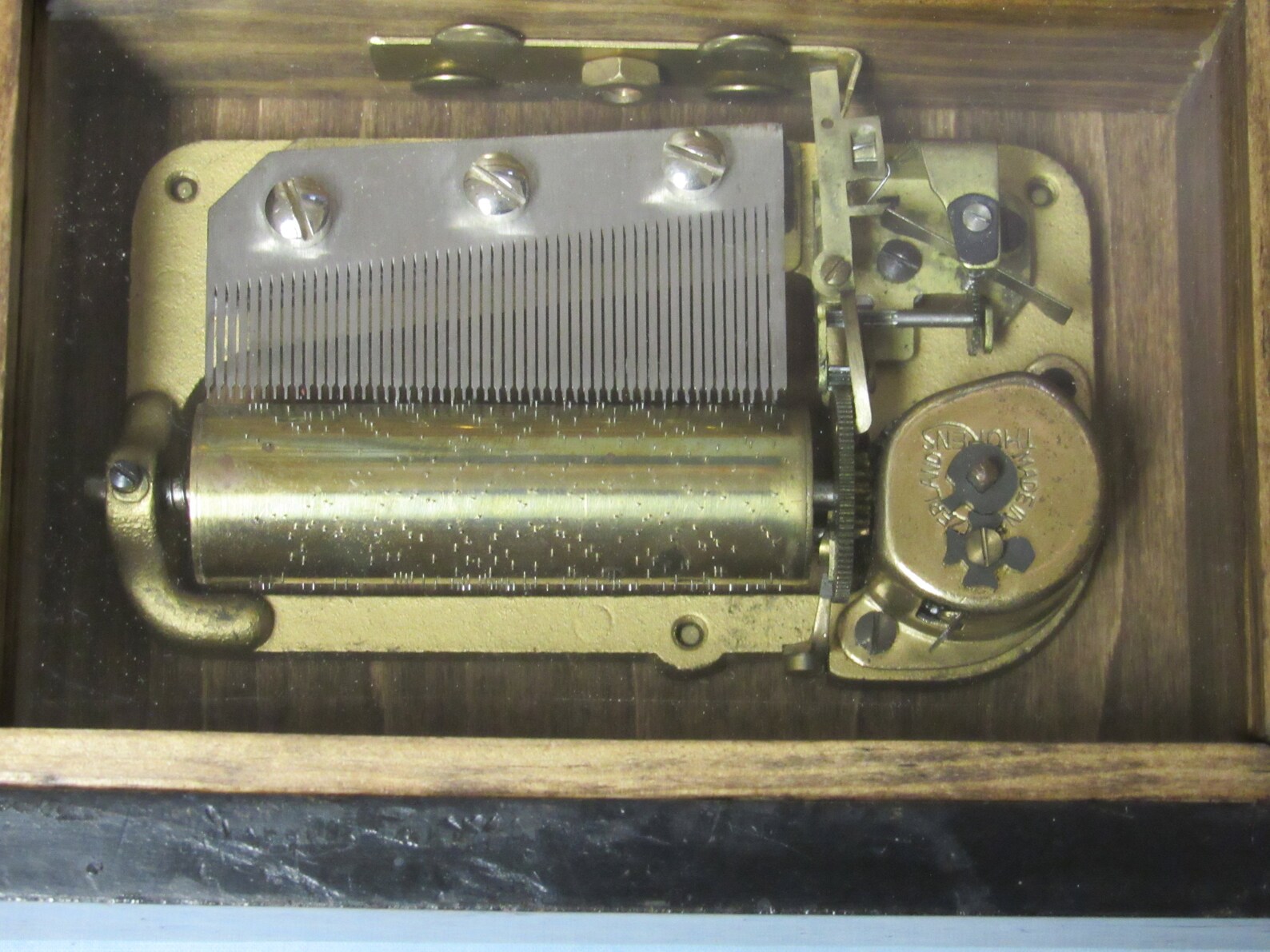 Music Box Maker Vintage Custom Restored Antique Box with Etsy