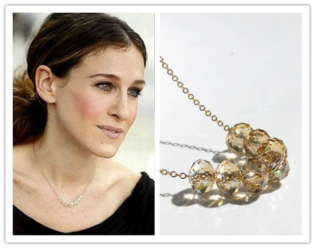 Ben-Amun Single Strand Glass-Pearl Necklace | Carrie Bradshaw's  Work-From-Home Outfits Are My Forever Inspiration | POPSUGAR Fashion UK  Photo 20