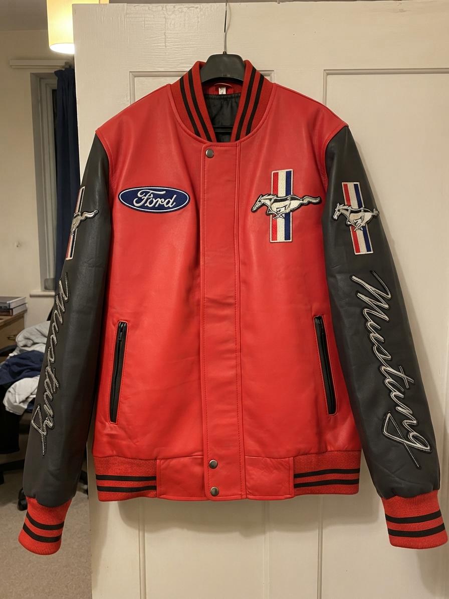 Vintage Mustang Racing Jacket - Etsy