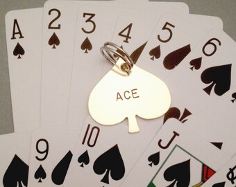 ace of spades dog tag