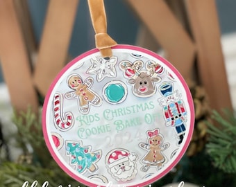 Cookie bake off ornament 2024