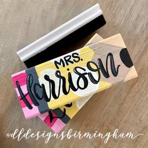 Eraser pencil polka dots chalkboard eraser dry erase