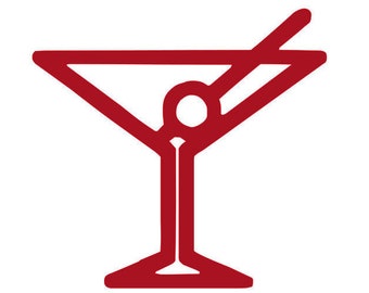 SVG, GSP Martini Glass File, svg GSP Instant Download