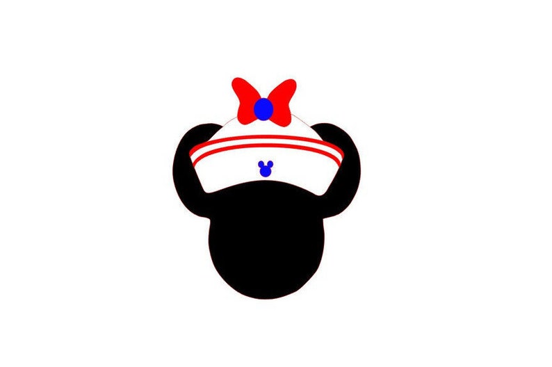 GSP Minnie Mouse Sailor Instant Download SVG