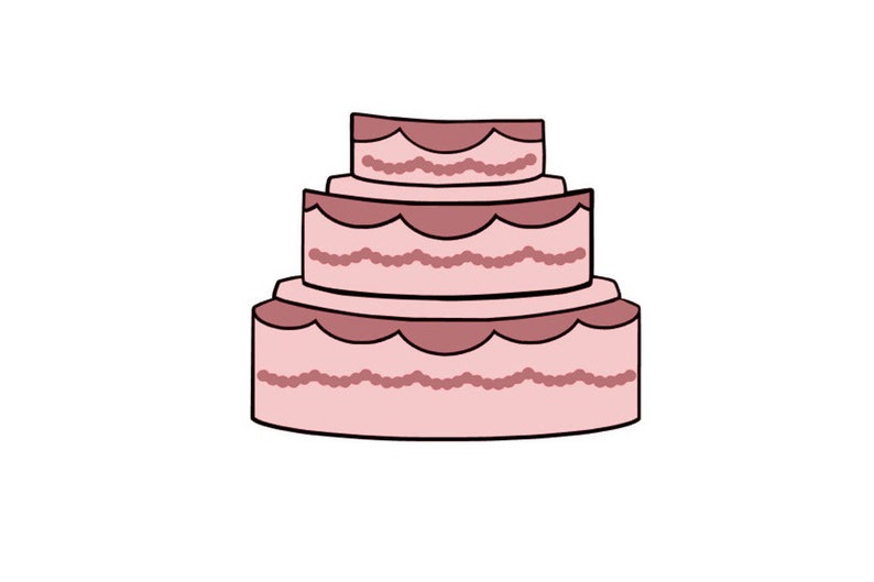 Download Kits How To Craft Supplies Tools Svg Studio3 Instant Download Gsp Wedding Cake Svg 2 Files For Silhouette Cricut