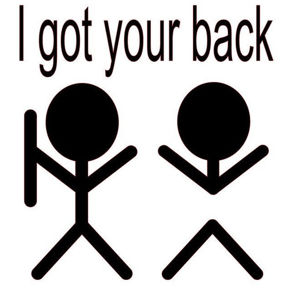 SVG, GSP I Got Your Back, Files for Silhouette & Cricut, Instant Download