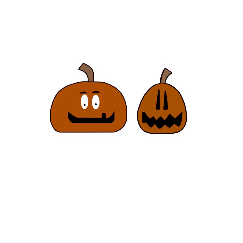 Instant Download gsp svg 8 Faces Build a Jack-O-Lantern Files for Silhouette /& Cricut 2 Pumpkins dxf