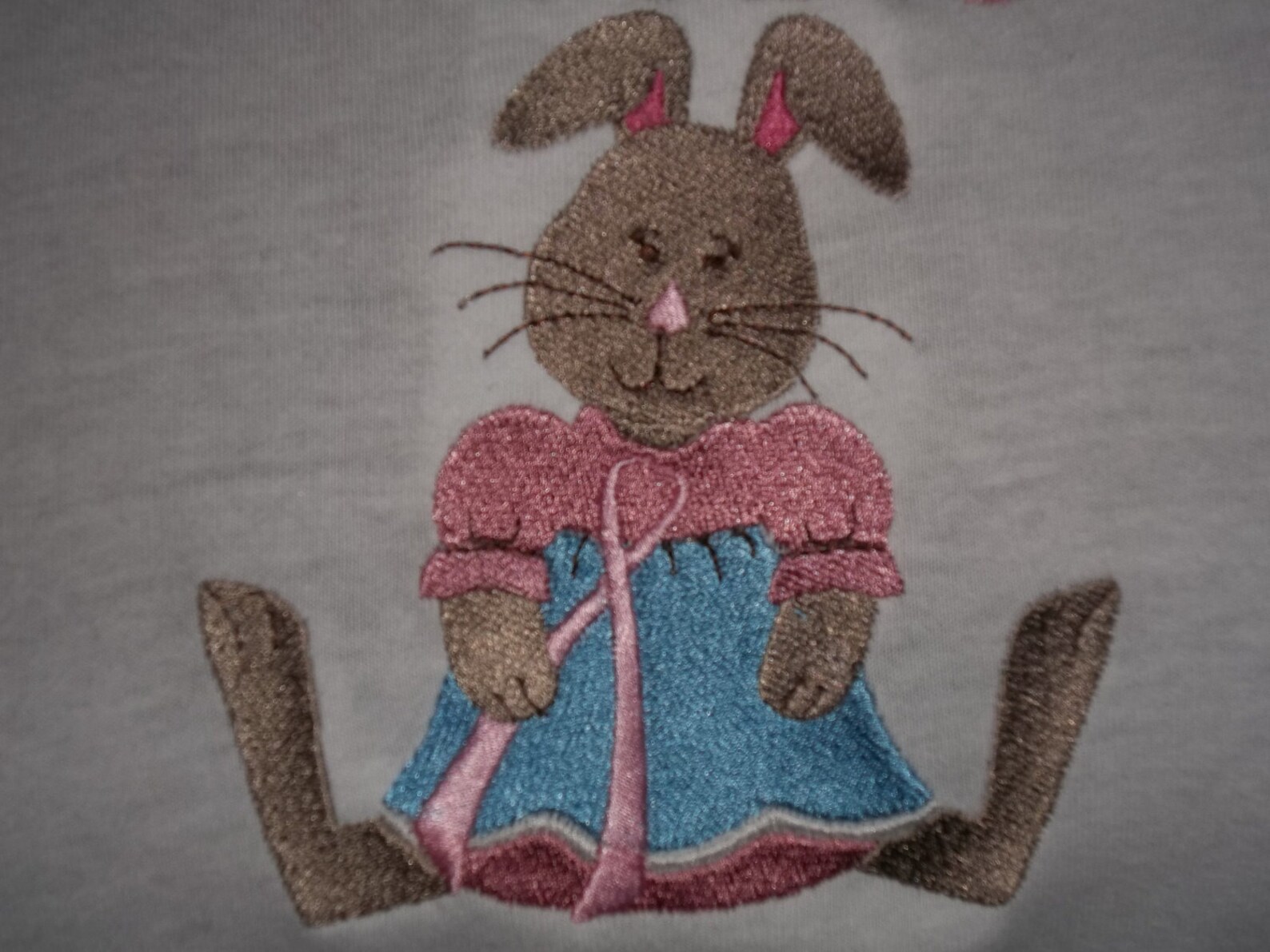 Rabbit With Cancer Awareness Ribbon 3 Sizes Etsy