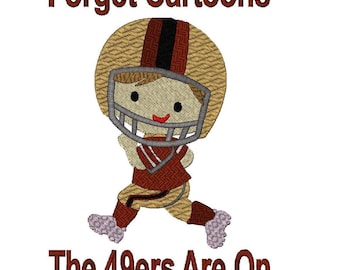 San Francisco 49ers Football Player 6 Szs., Instant Download