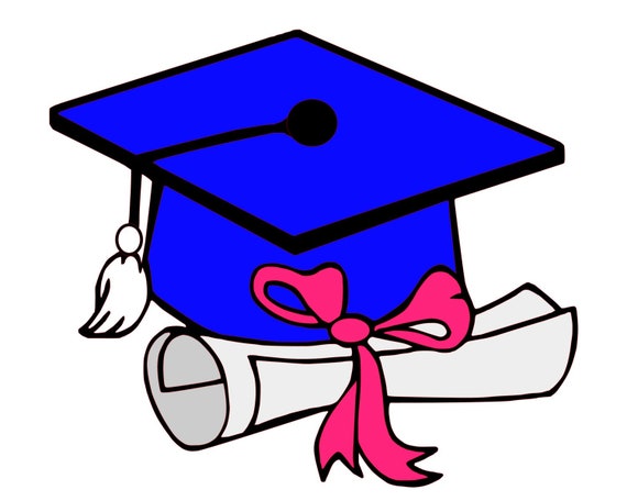 Download Svg Graduation Hat Diploma Svg Instant Download Etsy
