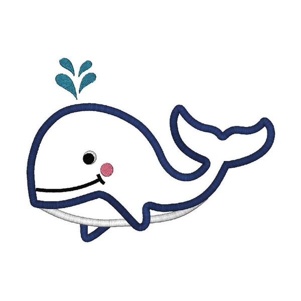 Whale Applique Shirt by The Smiley Crab main image 1