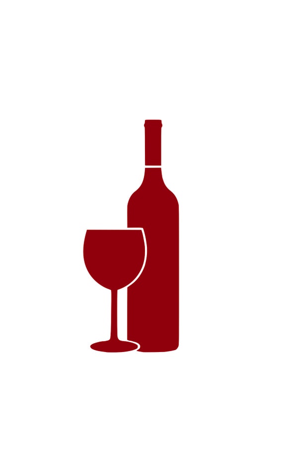 Svg Gsp Wine Bottle With Glass Svg Gsp Instant Download Etsy