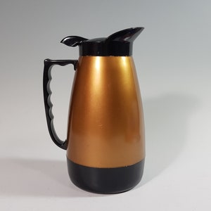 Vintage Diamond Vacuum Insulated Carafe Coffee Pitcher Made in