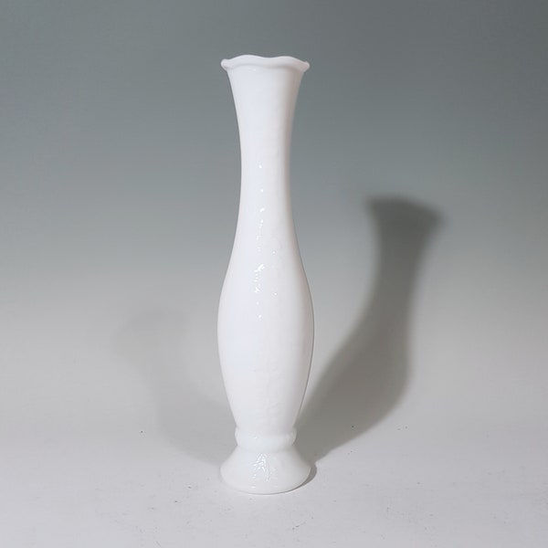 Milk Glass Bud Vase Etsy