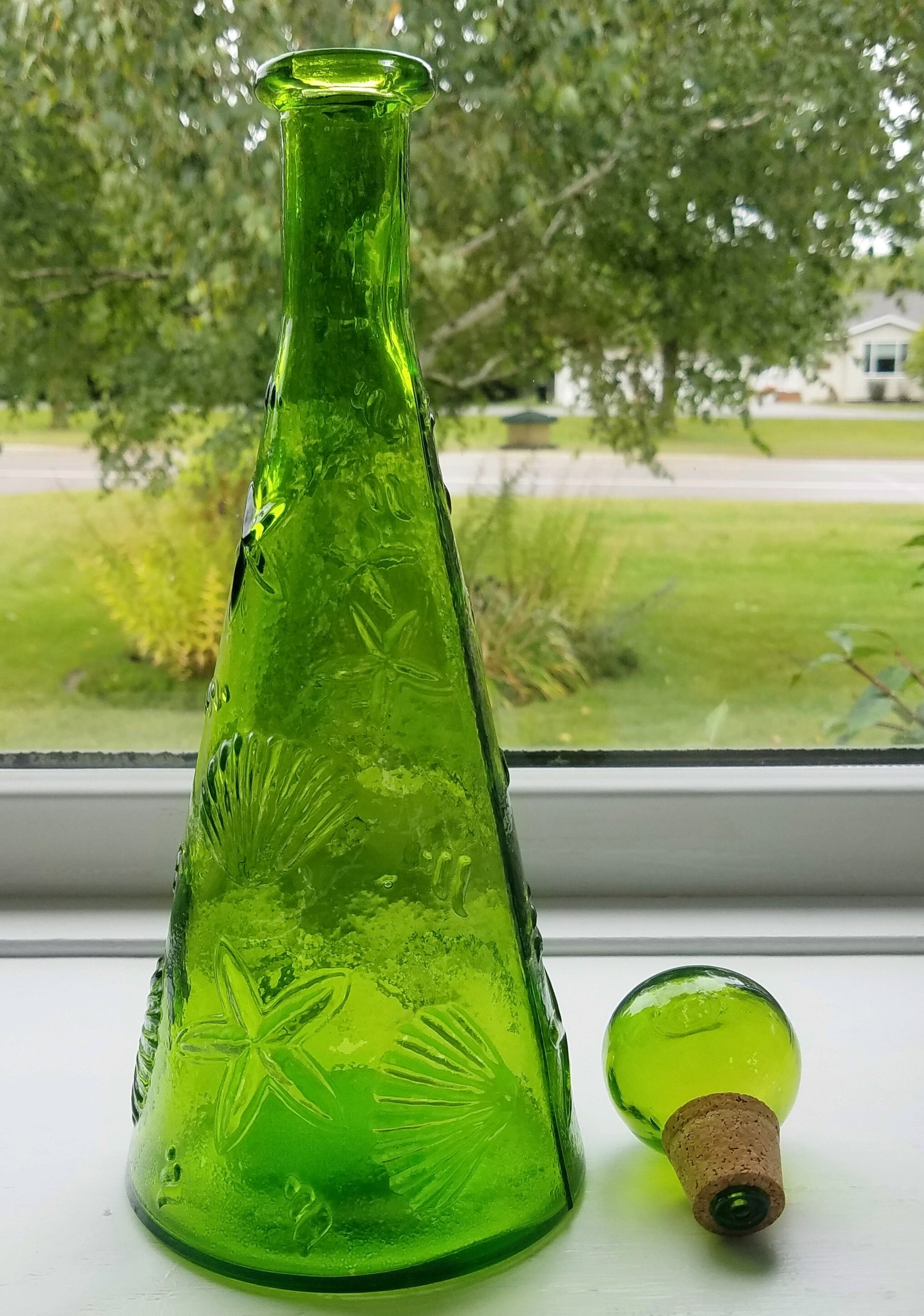 Vintage Decorative Glass Decanter di Vidrios San Miguel 100 Etsy