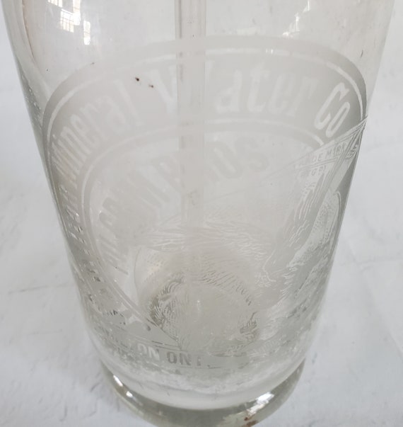 Hamilton Mineral Water Co Pilgram Bros Seltzer Siphon Hamilton Mineral Water Co Pilgram Bros Seltzer Siphon