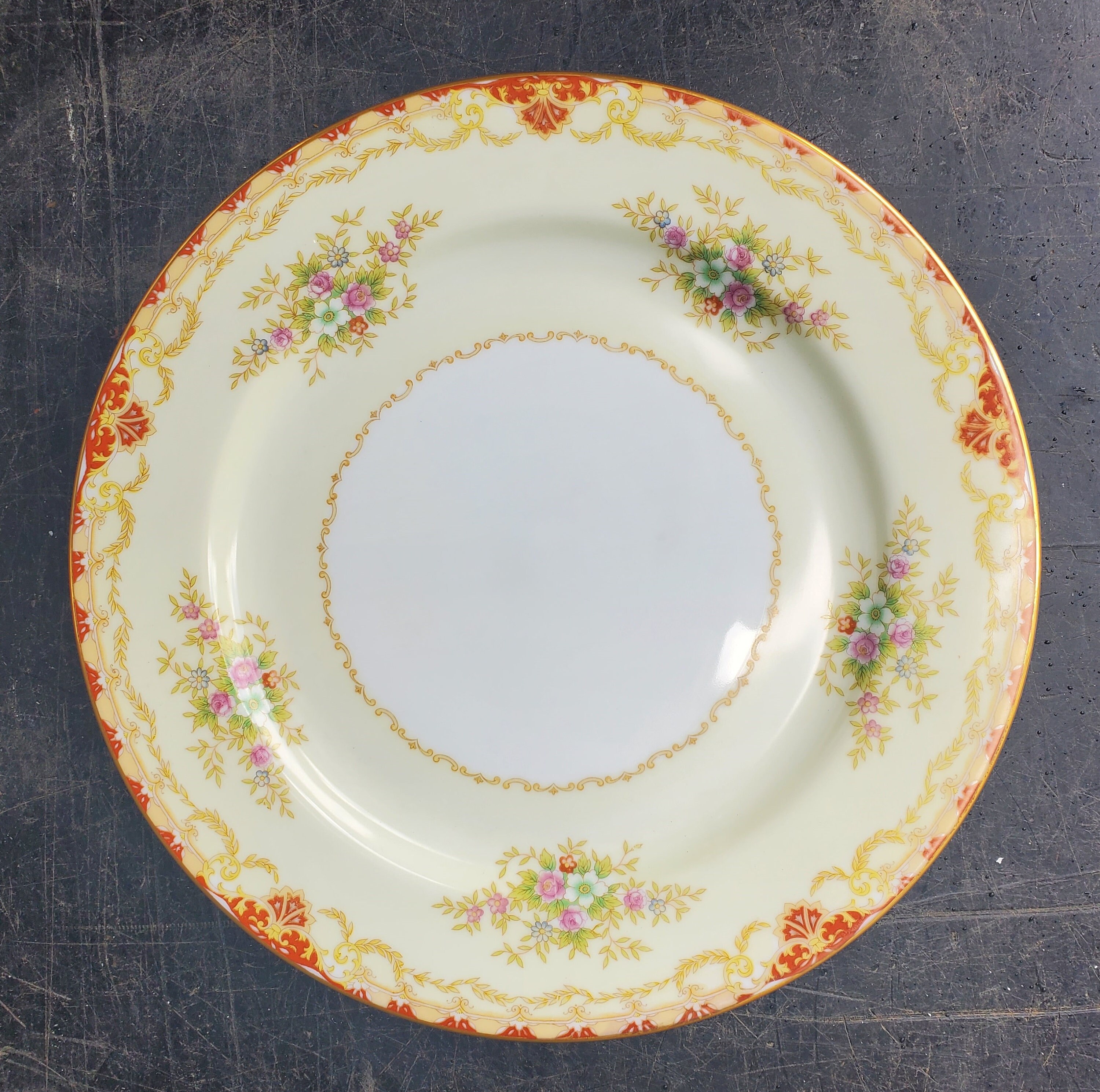 Vintage Noritake China Made in Japan, Set of 3 Dinner Plates