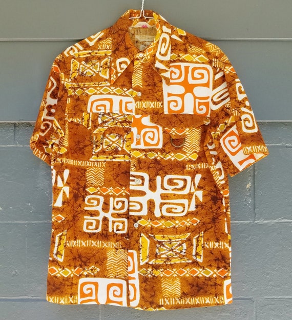 Vintage 60's Hawaii Sears Hawaiian Shirt, Hawaii,