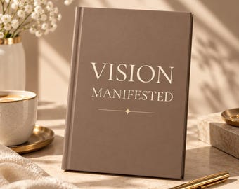 Manifestation Hardcover Journal | Meaningful Gift For Her