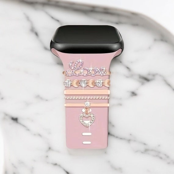 Diamond Love & Hearts Apple Watch Charms: Samsung / Fitbit  display picture 1
