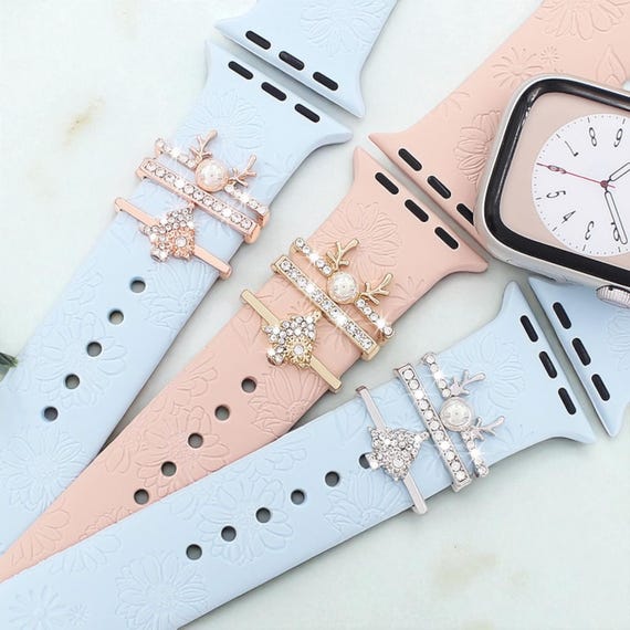 Christmas Apple Watch Band Charms, Samsung Watch Strap Stud  display picture 3