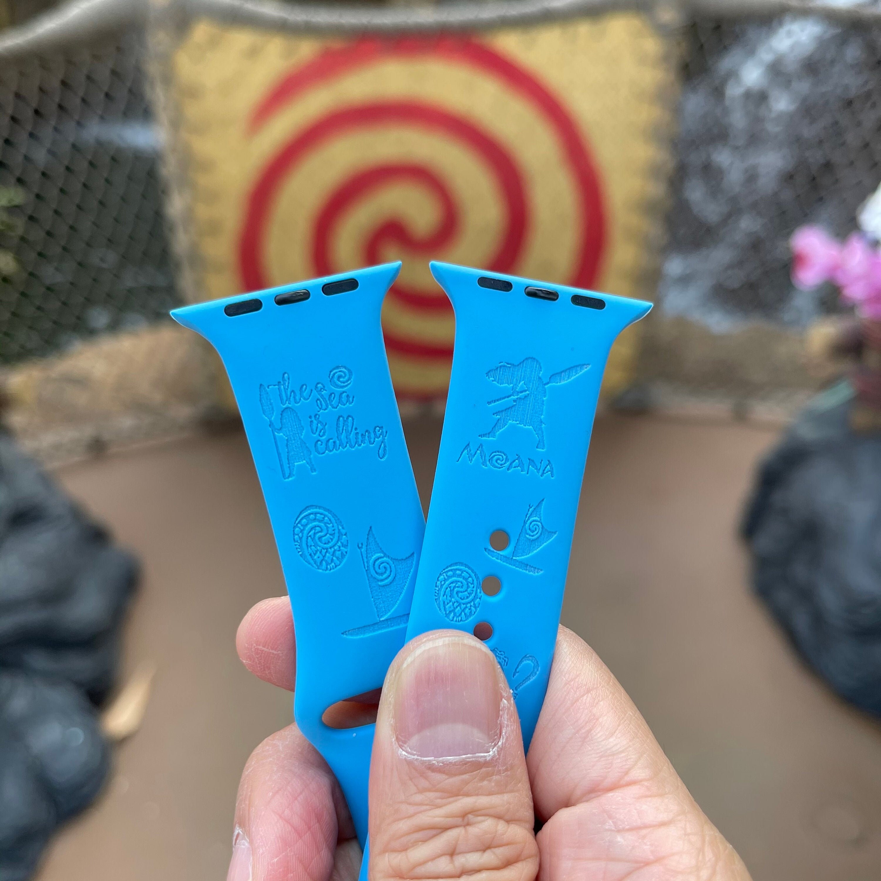 【Disney】US Disney Parks モアナと伝説の海 Apple Watchバンド Disney】US Disney Parks モアナと伝説の海 Apple Watchバンド