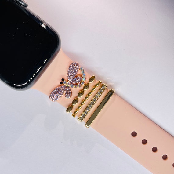 Diamond Dragonfly Apple Watch Charms: Galaxy Samsung Strap  display picture 3