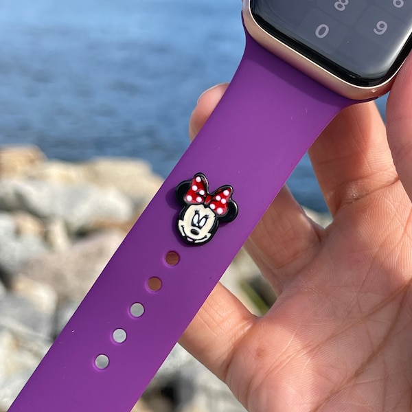 Minnie Mouse Apple Watch Band Charms - Etsy