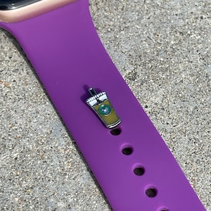 Disney theme park snack Apple Watch Charms, Mickey Mouse Coffee drink Stud, Watch Band Jewellery, Apple Watch, Samsung Strap Charm [C-011]