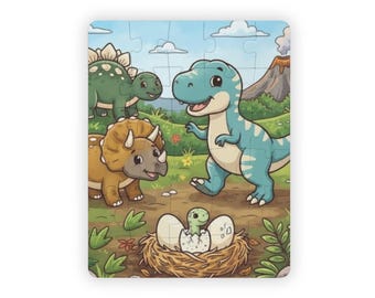 Kids' Dino Puzzle, 30-Piece