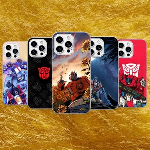 Transformers Phone Case Decepticons Cover for iPhone 18Pro, 17, 16, 15, 14, 13, Samsung S26, S25, S24, S23Fe, A16, A56, Pixel 11 Pro