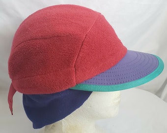 vintage patagonia fleece hat