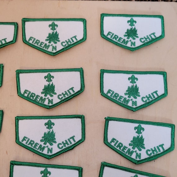 Vintage Firem'n Chit Boy Scout Patches Set of 14 … - image 6